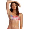 Billabong Surfadelic Bralette Bikini Top Multicolor XL Mujer