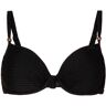 Protest Mix Hart Wire Bikini Top Negro S / C Mujer