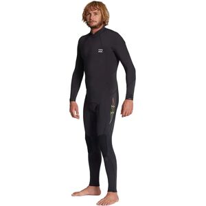 Billabong Traje De Neopreno De Manga Larga Con Cremallera Trasera Absolute 5/4 Mm Black Fade L Billabong Traje De Neopreno De Manga Larga Con Cremallera Trasera Absolute 5/4 Mm Black Fade L