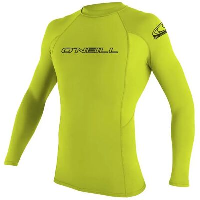O´neill Wetsuits Rash Guard Manga Larga Basic Skins Rashguard Lime 10 Años O´neill Wetsuits Rash Guard Manga Larga Basic Skins Rashguard Lime 10 Años
