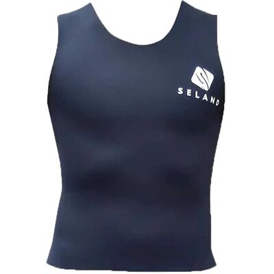 Seland Camiseta Térmica Sin Mangas Ajmc Black XL Seland Camiseta Térmica Sin Mangas Ajmc Black XL