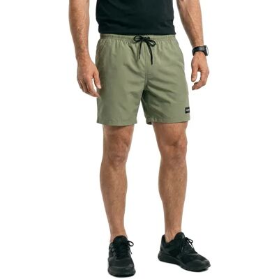 Mystic Bañador Corto Brand Swimshort Olive Green L Mystic Bañador Corto Brand Swimshort Olive Green L