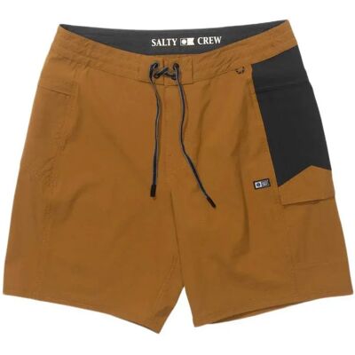 Salty Crew Bañador Corto Flagship Boatshort Bronze Brown 28 Salty Crew Bañador Corto Flagship Boatshort Bronze Brown 28