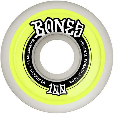 Bones Ruedas De Monopatín Sidecut V5 White 54mm/100A Bones Ruedas De Monopatín Sidecut V5 White 54mm/100A
