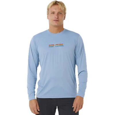 Rip Curl Rash Guard Manga Larga Icons Of Surflite Faded Denim XS Rip Curl Rash Guard Manga Larga Icons Of Surflite Faded Denim XS