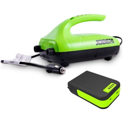 Jobe Inflador Manual Portable Electric Usb With Bag Green / Black One Size Jobe Inflador Manual Portable Electric Usb With Bag Green / Black One Size