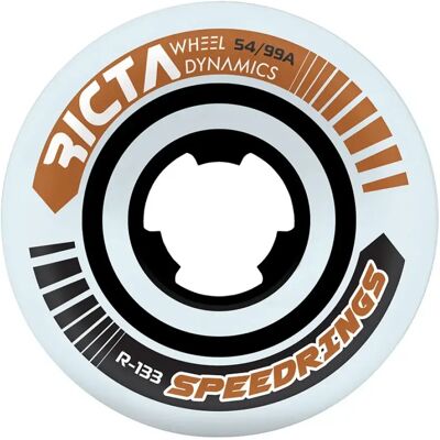 Ricta Speedrings Anchas - Blanco - 53mm/99a - Ruedas de Patineta Ricta Speedrings Anchas - Blanco - 53mm/99a - Ruedas de Patineta
