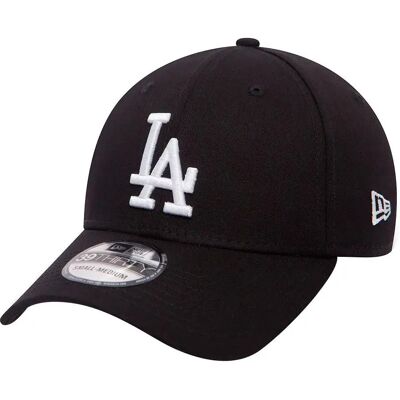 New Era Gorra 39thirty Los Angeles Dodgers Black / White M-L New Era Gorra 39thirty Los Angeles Dodgers Black / White M-L