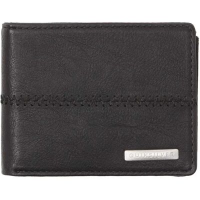 Quiksilver Cartera Stitchy 3 Black Black S Quiksilver Cartera Stitchy 3 Black Black S