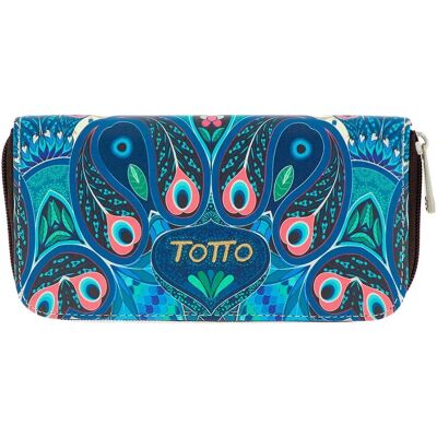 Totto Cartera Jary Blue One Size Totto Cartera Jary Blue One Size