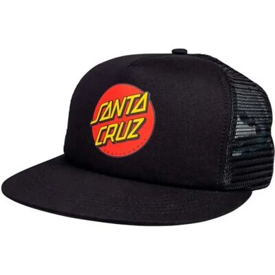 Santa Cruz Gorra Classic Dot Meshback Black / Black One Size Santa Cruz Gorra Classic Dot Meshback Black / Black One Size