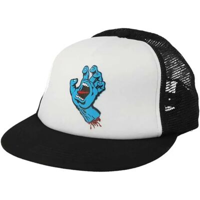 Santa Cruz Gorra Classic Hand Meshback White / Black One Size Santa Cruz Gorra Classic Hand Meshback White / Black One Size