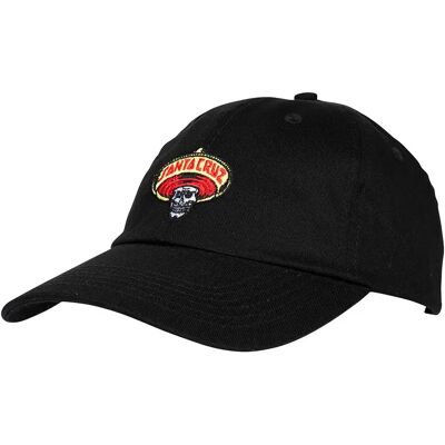 Santa Cruz Gorra Guzman Skull Black One Size Santa Cruz Gorra Guzman Skull Black One Size
