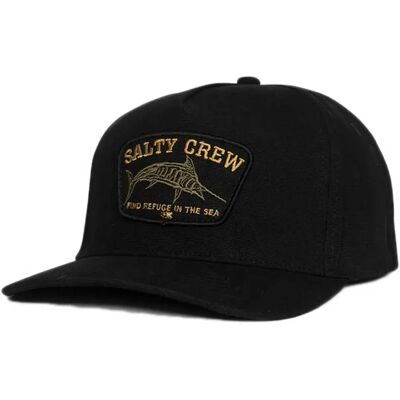 Salty Crew Gorra Billfisher Strapback Black One Size Salty Crew Gorra Billfisher Strapback Black One Size