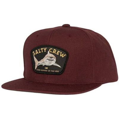 Salty Crew Gorra Lurking 6 Panel Burgundy One Size Salty Crew Gorra Lurking 6 Panel Burgundy One Size