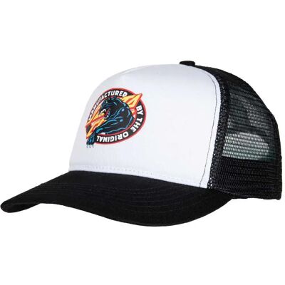 Santa Cruz Gorra Natas Sc Panther Meshback White / Black One Size Santa Cruz Gorra Natas Sc Panther Meshback White / Black One Size