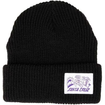 Santa Cruz Gorro Beach Bum Label Black One Size Santa Cruz Gorro Beach Bum Label Black One Size