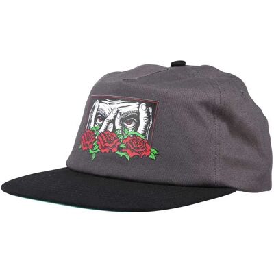 Santa Cruz Gorra Dressen Eyes Roses Iron One Size Santa Cruz Gorra Dressen Eyes Roses Iron One Size