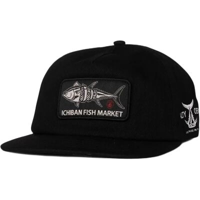 Salty Crew Gorra Fish Market Snapback Black One Size Salty Crew Gorra Fish Market Snapback Black One Size