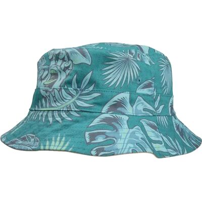 Santa Cruz Sombrero Bucket Cabana Off White / Blue Cabana One Size Santa Cruz Sombrero Bucket Cabana Off White / Blue Cabana One Size
