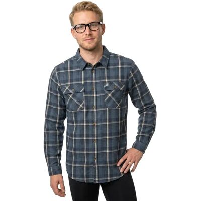Salty Crew Camisa De Manga Larga Daybreak Flannel Channel Blue L Salty Crew Camisa De Manga Larga Daybreak Flannel Channel Blue L
