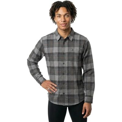 Salty Crew Camisa De Manga Larga Early Bird Flannel Charcoal S Salty Crew Camisa De Manga Larga Early Bird Flannel Charcoal S