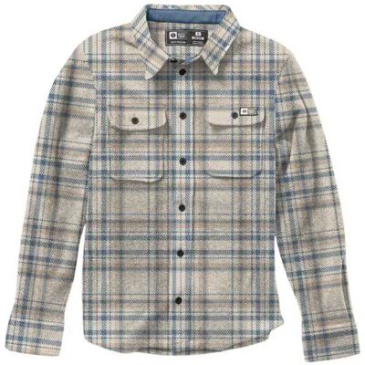 Salty Crew Camisa De Manga Larga Swellter Polar Flannel Birch M Salty Crew Camisa De Manga Larga Swellter Polar Flannel Birch M