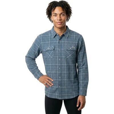 Salty Crew Camisa De Manga Larga Daybreak Flannel Pilot Blue 2XL Salty Crew Camisa De Manga Larga Daybreak Flannel Pilot Blue 2XL