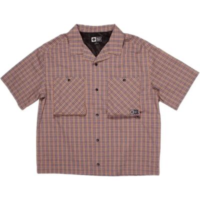 Salty Crew Camisa De Manga Corta Fishcamp Midnight Navy Mini Checks M Salty Crew Camisa De Manga Corta Fishcamp Midnight Navy Mini Checks M
