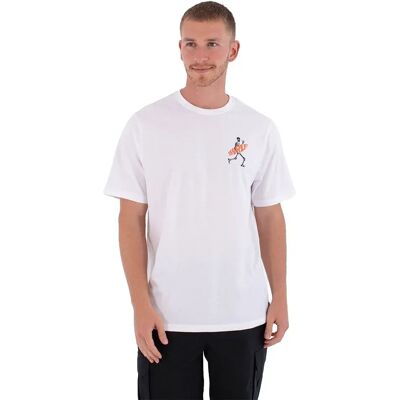 Hurley Camiseta De Manga Corta Printing Press Icon Flamingue White S Hurley Camiseta De Manga Corta Printing Press Icon Flamingue White S