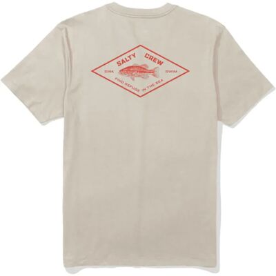 Salty Crew Camiseta De Manga Corta Diamond Bass Moonbeam L Salty Crew Camiseta De Manga Corta Diamond Bass Moonbeam L