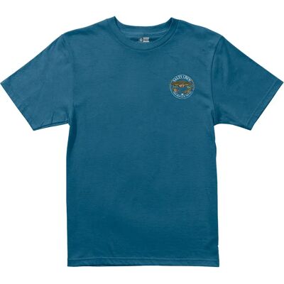 Salty Crew Camiseta De Manga Corta Jimmy Cast Blue L Salty Crew Camiseta De Manga Corta Jimmy Cast Blue L