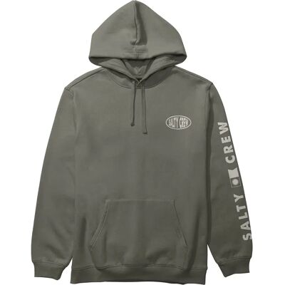 Salty Crew Sudadera Con Capucha Signace Fleece Dusty Olive S Salty Crew Sudadera Con Capucha Signace Fleece Dusty Olive S