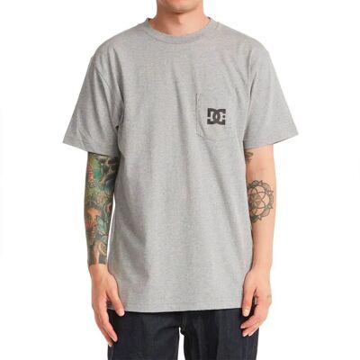 DC Shoes Camiseta De Manga Corta Dc Star Pocket Heather Grey M DC Shoes Camiseta De Manga Corta Dc Star Pocket Heather Grey M