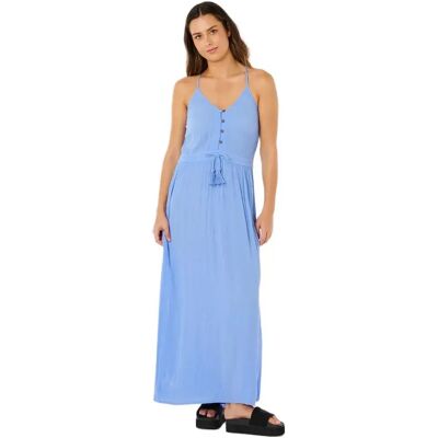 Rip Curl Vestido Sin Mangas Classic Surf Maxi Cornflower Blue L Rip Curl Vestido Sin Mangas Classic Surf Maxi Cornflower Blue L