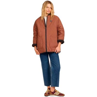 Sisstr Chaqueta Jane Reversible Espresso Brown XS Sisstr Chaqueta Jane Reversible Espresso Brown XS