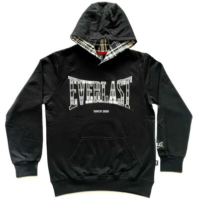 Everlast Sudadera Con Capucha Lfs Scottish Black 8 Años Everlast Sudadera Con Capucha Lfs Scottish Black 8 Años