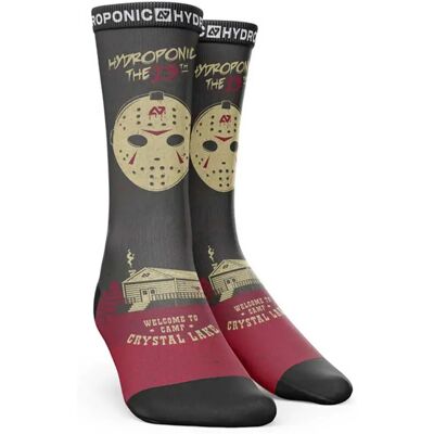 Hydroponic Calcetines Largos Flagship Half Black / Red EU 39-42 Hydroponic Calcetines Largos Flagship Half Black / Red EU 39-42