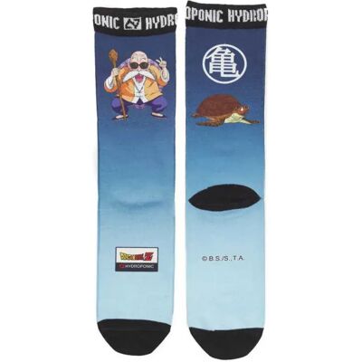 Hydroponic Calcetines Largos Dragon Ball Z Half Blue Kame Sennin EU 39-42 Hydroponic Calcetines Largos Dragon Ball Z Half Blue Kame Sennin EU 39-42