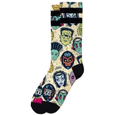 American Socks Calcetines Villains Yellow / Multicolor EU 36-41 American Socks Calcetines Villains Yellow / Multicolor EU 36-41