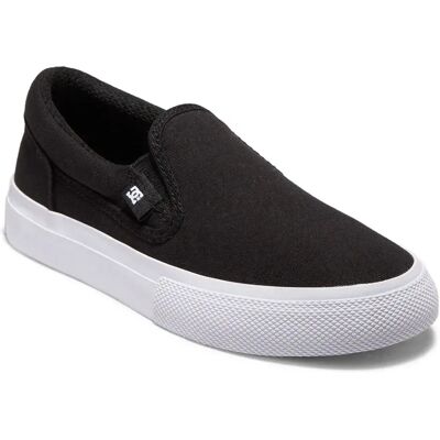 DC Shoes Zapatillas Sin Cordones Manual Slip Black / White EU 33 1/2 DC Shoes Zapatillas Sin Cordones Manual Slip Black / White EU 33 1/2