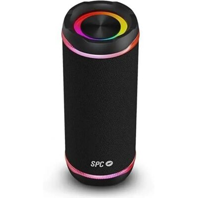Spc Altavoz Bluetooth Orbital Glow Black One Size Spc Altavoz Bluetooth Orbital Glow Black One Size