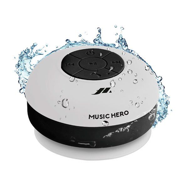 Sbs Music Hero Waterproof Bluetooth Speaker Blanco