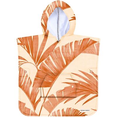 Ocean & Earth Toalla Toddlers Palm Hooded Poncho Brown One Size Ocean & Earth Toalla Toddlers Palm Hooded Poncho Brown One Size