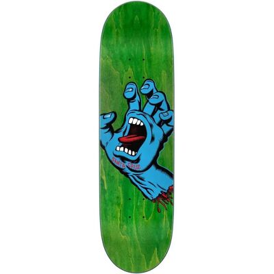 Santa Cruz Tabla de Skate Screaming Hand - 8.80x31.95 - Verde Santa Cruz Tabla de Skate Screaming Hand - 8.80x31.95 - Verde