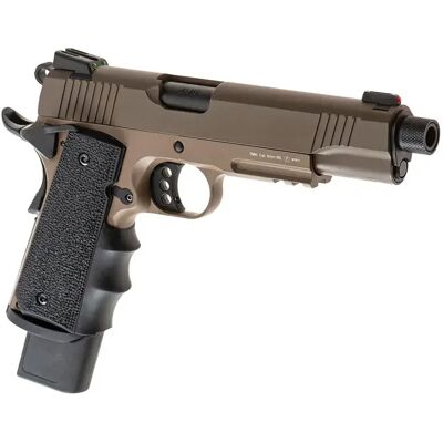 Army Pistola De Airsoft M1911 Extended Full Metal Gbb Desert One Size Army Pistola De Airsoft M1911 Extended Full Metal Gbb Desert One Size