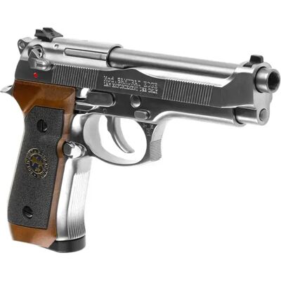 We Pistola De Airsoft M92 Samurai Edge Biohazard Full Metal Co2 Silver One Size We Pistola De Airsoft M92 Samurai Edge Biohazard Full Metal Co2 Silver One Size