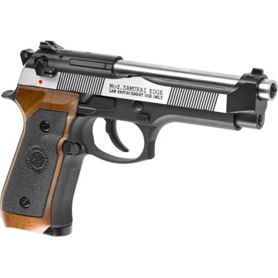 We Pistola De Airsoft M92 Samurai Edge Biohazard Full Metal Gbb Dual Tone One Size We Pistola De Airsoft M92 Samurai Edge Biohazard Full Metal Gbb Dual Tone One Size