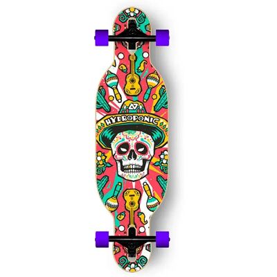 Longboard Hydroponic - 31.5" Multicolor Twin Tip para Principiantes Longboard Hydroponic - 31.5" Multicolor Twin Tip para Principiantes
