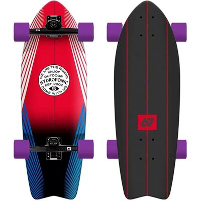 Hydroponic Surfskate Fish 28´´ Lines Red 9.3 Pulgadas Hydroponic Surfskate Fish 28´´ Lines Red 9.3 Pulgadas